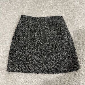 H&M wool blend skirt